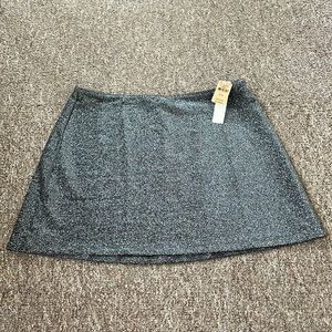 Black Sparkle 💖 Swim Skirt sz M